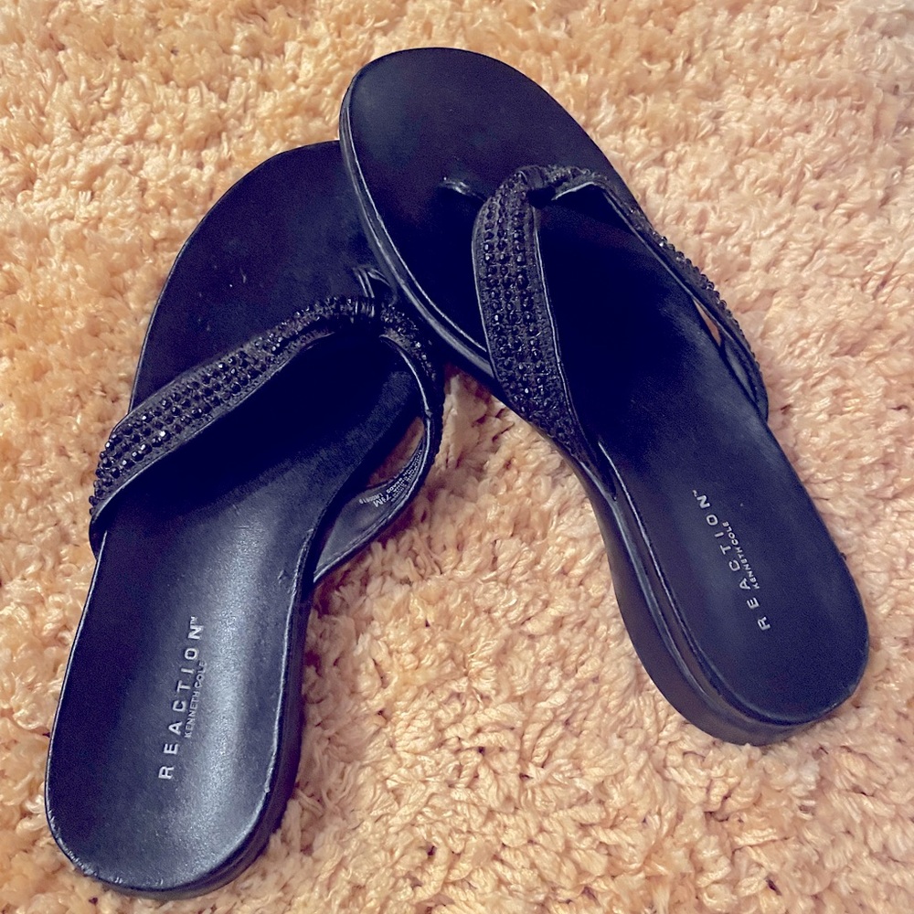 Reaction Kenneth Cole embellished flips